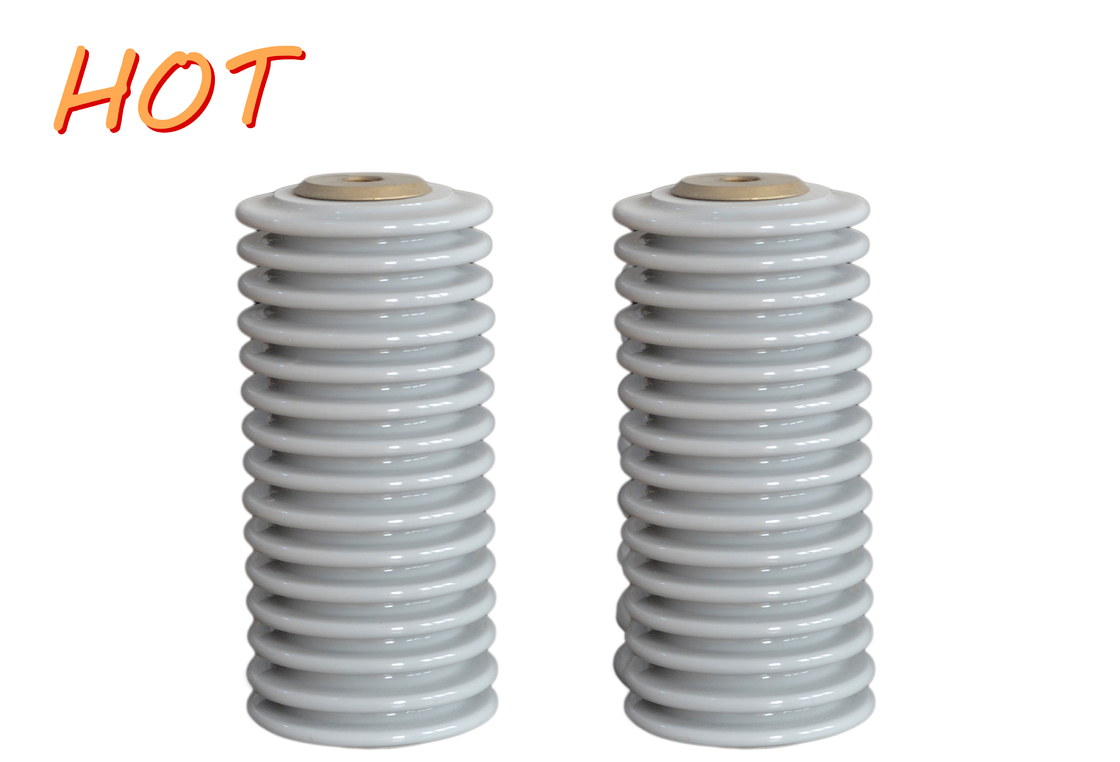 এএনএসআই 13.3kN 14.4kV চীনামাটির বাসন উচ্চ ভোল্টেজ স্ট্যান্ডঅফ ইনসুলেটর