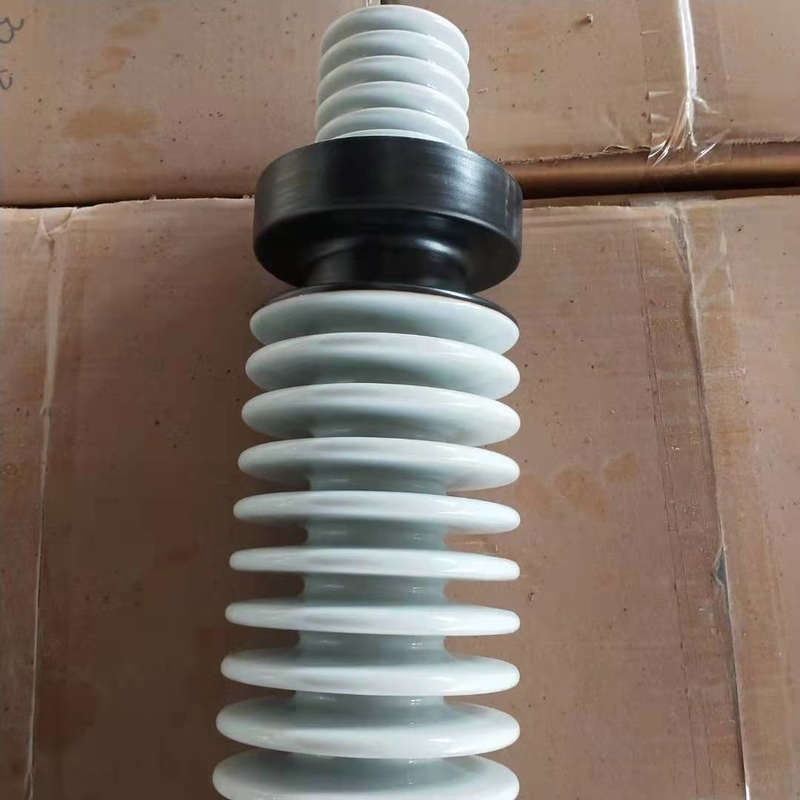আইইসি স্ট্যান্ডার্ড 432 মিমি উচ্চতা গ্যাস ইনসুলেটেড বুশিং হোয়াইট কালার OEM